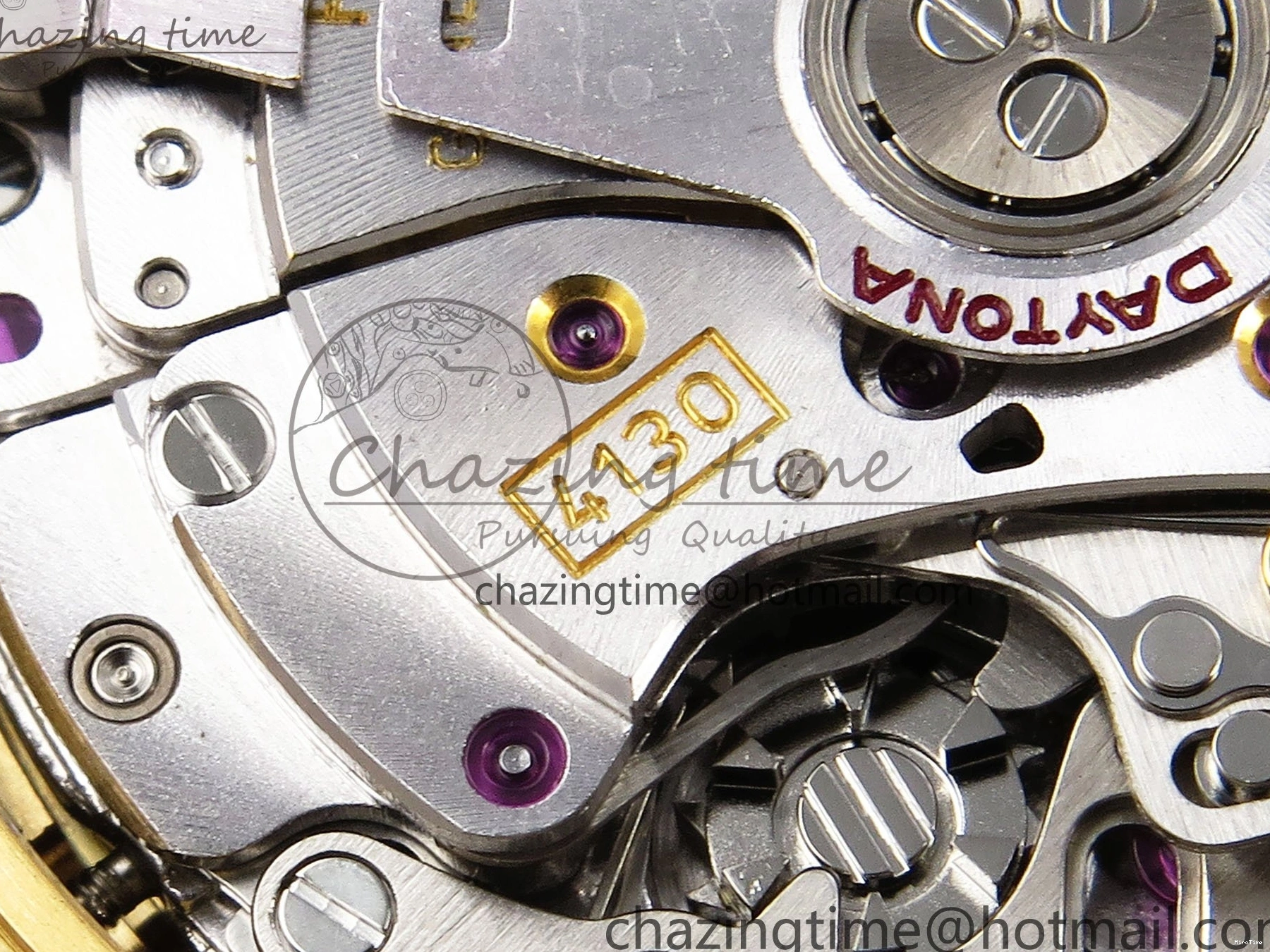 MiroTime 0220 Efficient Daytona 116518 Clean 1:1 Best Edition YG Dial on Oysterflex Rubber Strap SA 1673